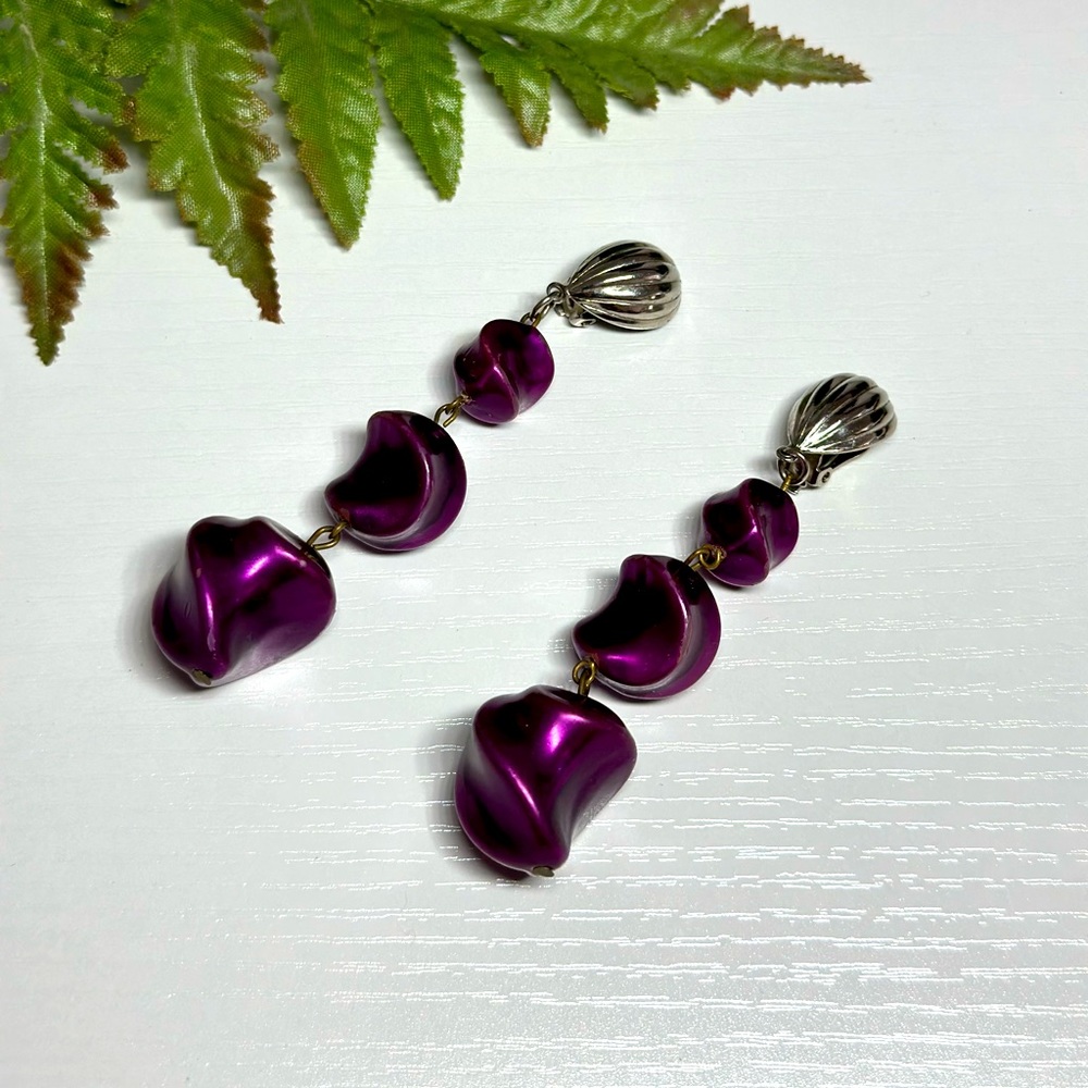 Jewelry Dangle Clip On Earrings
